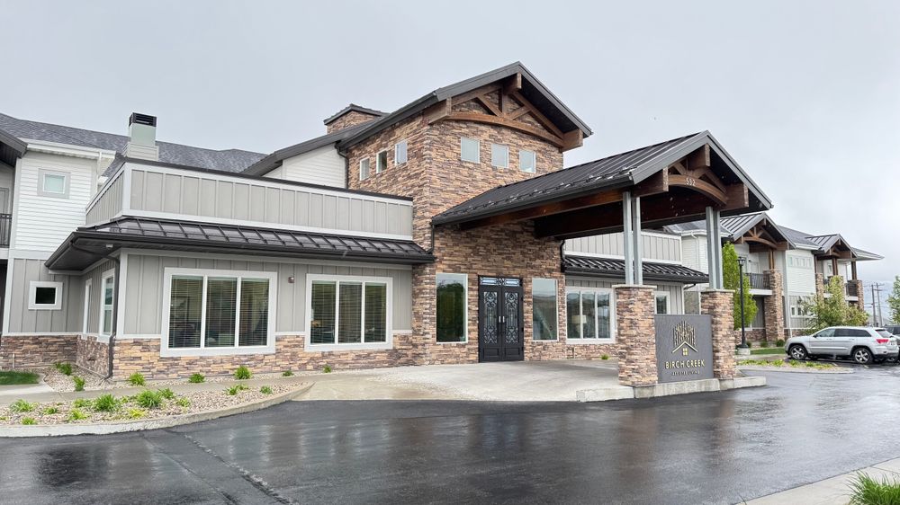 Birch Creek Assisted Living senior community in Smithfield, Utah.