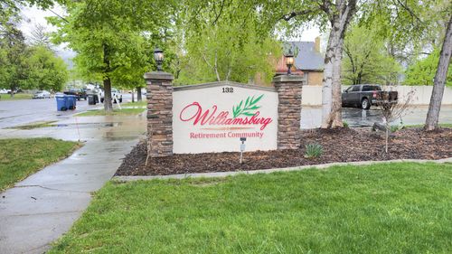 Williamsburg Retirement Community senior community in Logan, Utah.